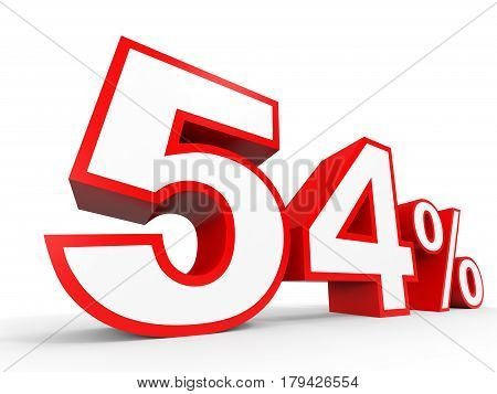 Fifty Four Percent Off. Discount 54 %.