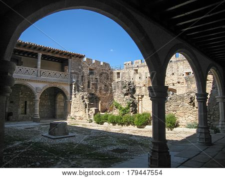 Adrada Castle, Avila, Castilla Y Leon, Spain