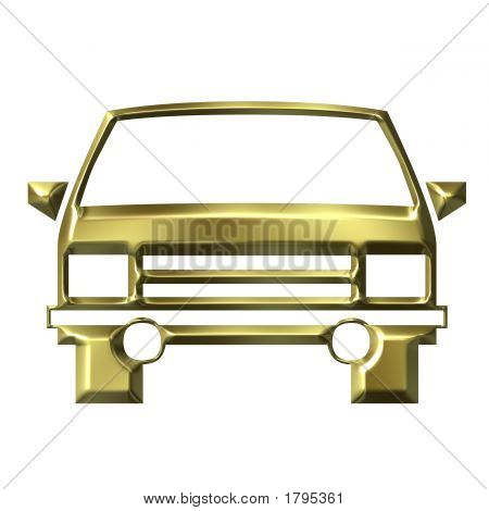 Modelo del coche de oro