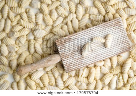 Homemade Italian Traditional Gnocchi made with natural ingredients
