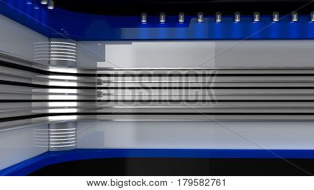 Tv Studio. Red Studio. Backdrop For Tv Shows .tv On Wall. News Studio. The Perfect Backdrop For Any