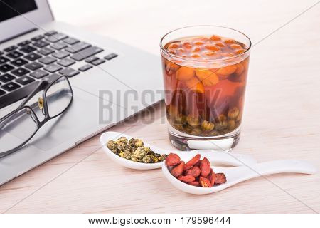Goji Berries Or Wolfberry, Chrysanthemum Tea Remedy To Improve Eyesight