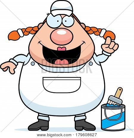 Cartoon Painter Idea