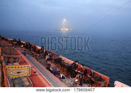 Maidens Tower In Bosphorus Strait, Istanbul