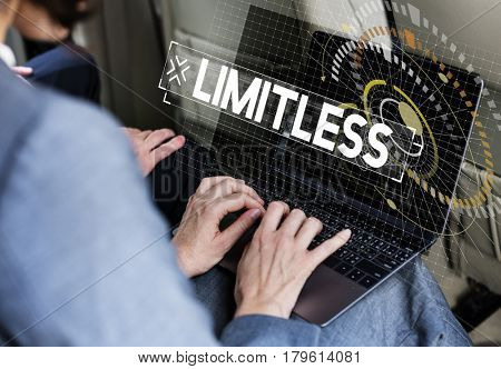 People working no end limitless