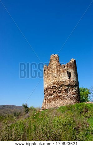 Vrdnik tower and a fortress was built in 1315 on the foundations of the Roman signal tower built by the Roman Emperor Probus 287 years. Place of tower is Serbia city Vrdnik