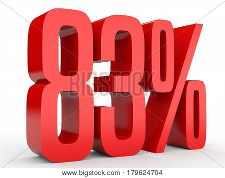 Eighty Three Percent Off. Discount 83 %.