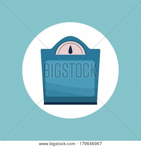 weight scale measuring image vector illustration eps 10