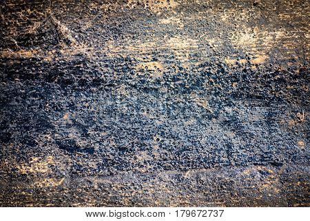 Background of old ruberoid. Abstract background. Darck gray
