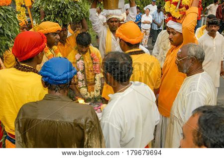 Hindu Celebration Of Pandiale At Saint Andre On La Reunion