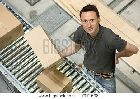 delivery guy handling your recent online order