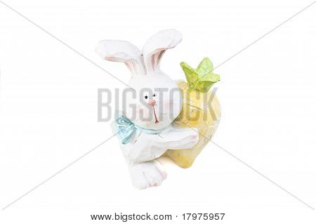 Spring easter bunny