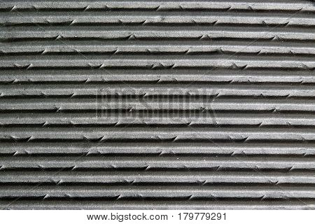 Texture Of Rubber Surface With Linear Stripe Bulge, Protruded And Curve Out Design For Wallpaper Or
