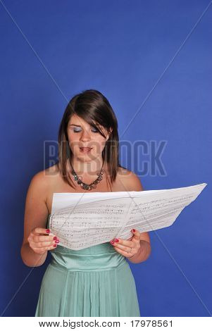 Ragazza del coro