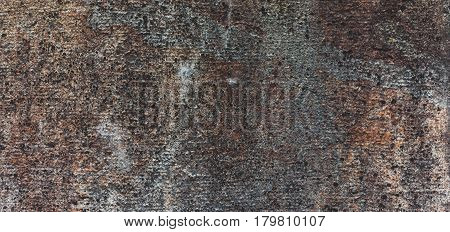 Brown and grey background with concrete texture horizontal top view isolated vintage dark wood backdrop old rustic stone board space blank back on the table mockup brick nuture wall