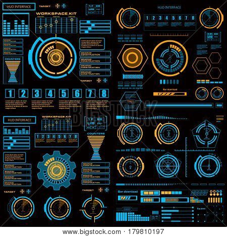 Futuristic Virtual Graphic Touch User Interface