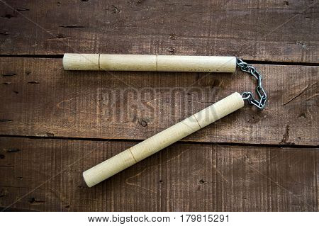 Nunchaku, nunchaku, kung fu and nunchaku used in combat