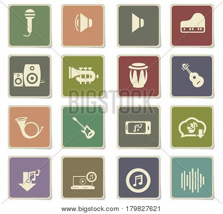 Music Icon Set