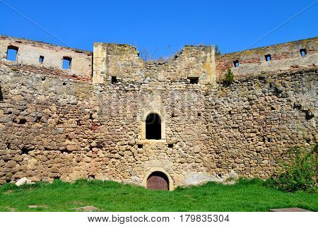 Aiud city romania medieval fortress landmark ruins
