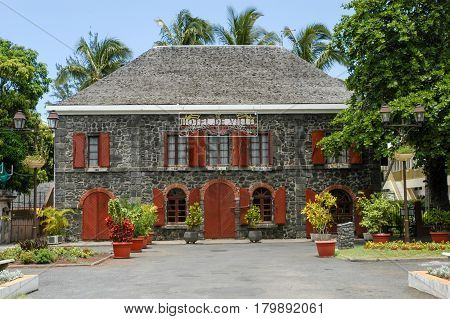 Town Hall Of Saint Leu On La Reunion Island