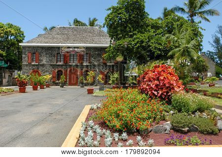 Town Hall Of Saint Leu On La Reunion Island