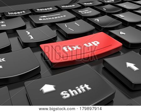 Button on the keyboard - to fix up, fix it - the help concept in addressing the problems and challenges