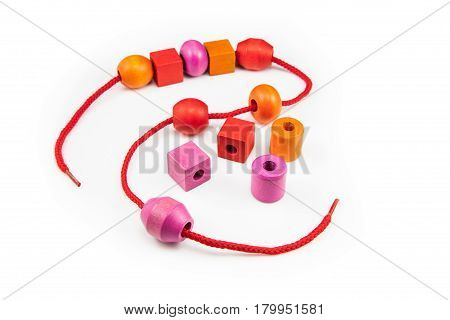 Colorful Wooden Beads Necklace