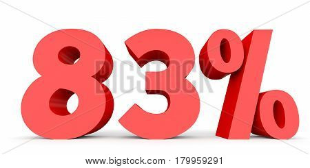 Eighty Three Percent Off. Discount 83 %.