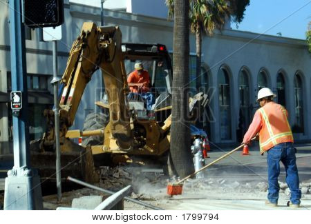 Byggepladsen i Beverly Hills
