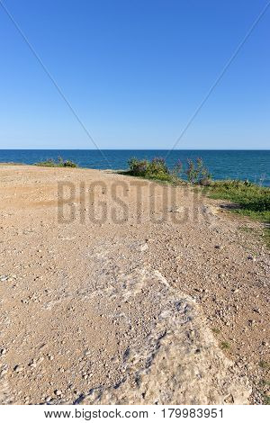 The Coast Of Vinaroz In Castellon, Spain