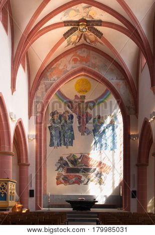 Interior Of The Stiftskirche