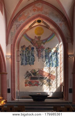 Interior Of The Stiftskirche