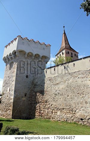 Aiud medieval fortress in Alba county - Transylvania Romania
