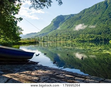 Lake Piano In The Val Menaggio