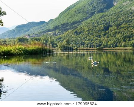 Lake Piano In The Val Menaggio