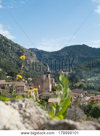 Parish of Saint Bartholomew in Valldemossa on Mallorca island