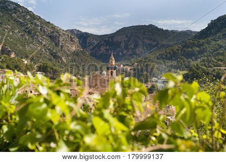 Parish of Saint Bartholomew in Valldemossa on Mallorca island