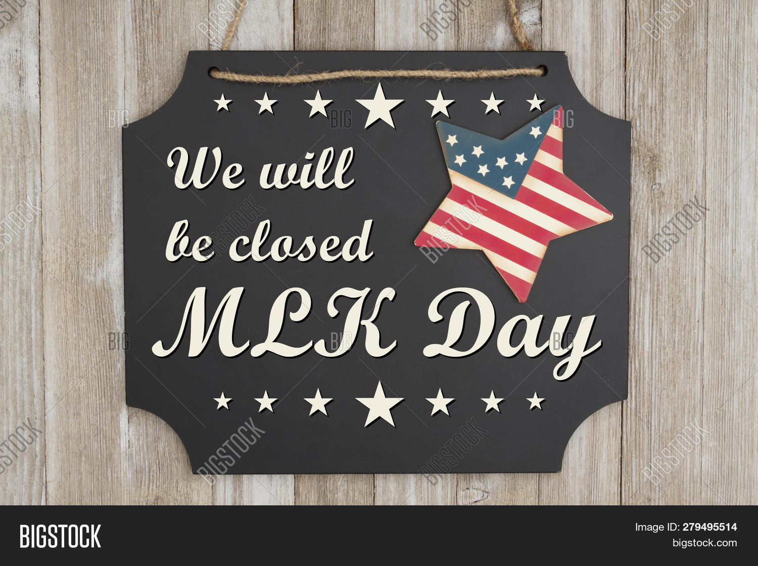 We Will Be Closed Mlk Image & Photo (Free Trial) Bigstock