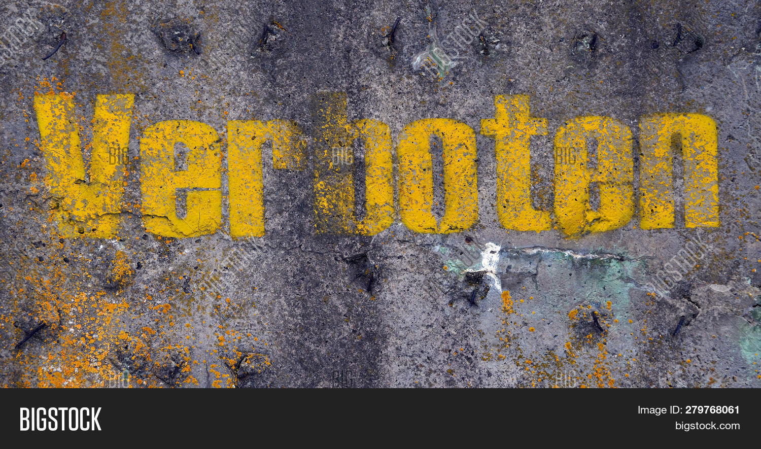 Word VERBOTEN (German Image & Photo (Free Trial) Bigstock