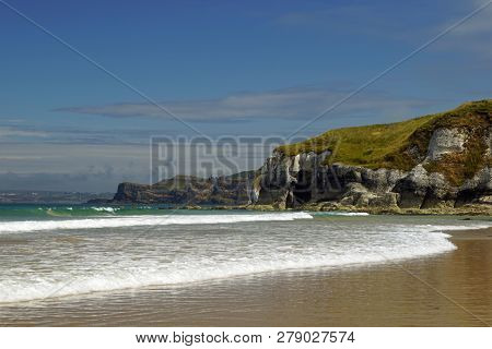 The Beach Is Just Off The Causeway Coastal Route And Has A Stunning Natural Coastal Location With Th