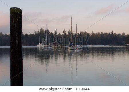 Soirée sur le Puget Sound