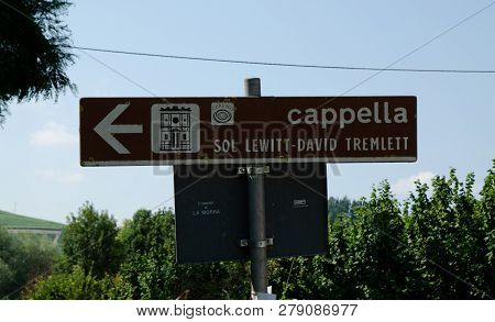 The Chapel Of The Madonna Delle Grazie. Most Commonly Cappella Del Barolo.