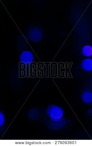 Garland Lights Boche, Dark Blue Purple Backdrop Background