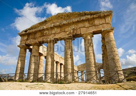 Segesta Tapınağı, Sicilya