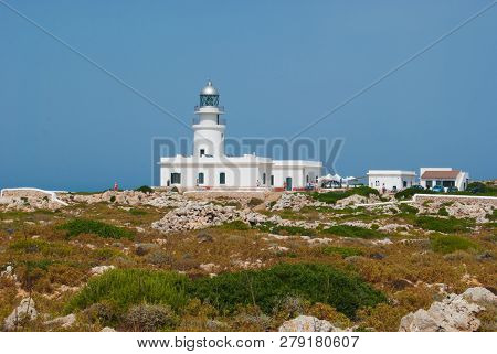 Lighthouse During Day Called El Nord Del Nord Of The Spainsh Island