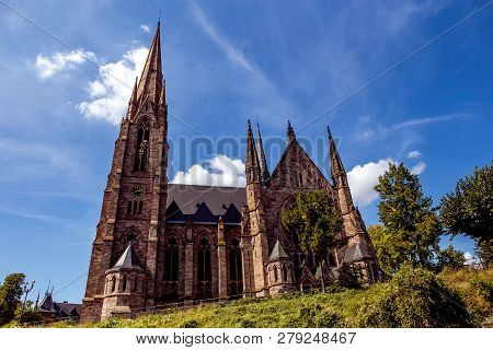 Reformee St Paul Church In Strasbourg, France