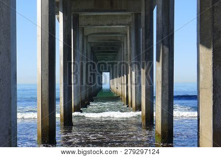 Under The Ellen Browning Scripps Memorial Pier