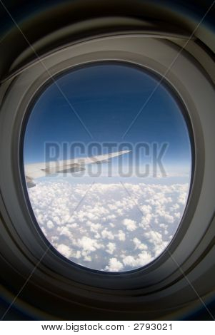 Repülőgép megvilágító ablak