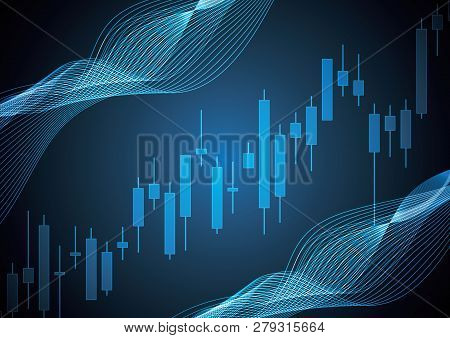 Bulish Stock Market Candle Stick
