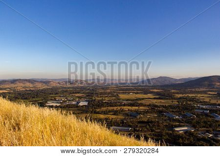 View Over Albury Landscape - Located In Nsw Australia